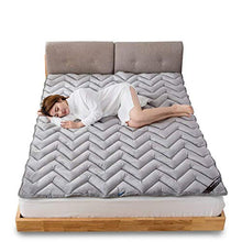 HKX Futon coprimaterasso, futon Tradizionale, Tappetino in Memory Foam, materassini Pieghevoli-A 120x200cm (47x79 Pollici)