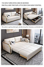AMYMGLL Divano Letto, Divano Letto Dormiente Letto Multifunzione Letto con Multifunzione Moderno Letto Pieghevole Traspirante con Letto Estraibile per Soggiorno O Camera da Letto