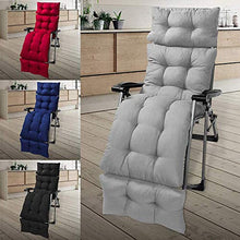 Cuscini per Chaise Longue, Imbottitura con Rivestimento Antiscivolo, Cuscini per mobili da Giardino reclinabili Portatili, durevoli, Spessi, Comodi.