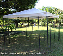 Toaks, tetto di ricambio impermeabile 3 x 3 m, 3 x 4 m, per gazebo da giardino, durevole, poliestere con rivestimento in PVC, 270 g/m² (4 x 3 beige)
