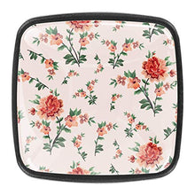 Bellissimi fiori Pomelli per Porta Set di 4 Pomelli per Mobili Manopole per Cassetti Cucina Armadio Vetro
