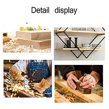 RCLD Una partizione Multipla Purchaseshlr-Mensola Livello Geometrica Diamante Display Stand Deco Domestico Delicato Struttura di Superficie Naturale Dimensioni Diagramma di Legno Solido di Ferro