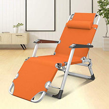 DSHUJC Lounge Patio Pieghevole reclinabile, Sedia a Sdraio Oversize con braccioli massaggianti Supporto in Tessuto Teslin 300 libbre per Patio Prato Giardino Spiaggia