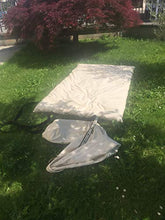 Futon più sacca 120 x 200 x 8 (Ecrù)