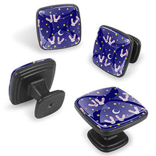 Bunny moon stars 4 PCS Pomelli per Porta, Pomolo per Mobile, Pomelli per Mobili con Viti, Maniglia per Armadietto, Pomelli per Porta, Pomelli per Cassetti per Porta, Armadio, Cassetto e Credenza
