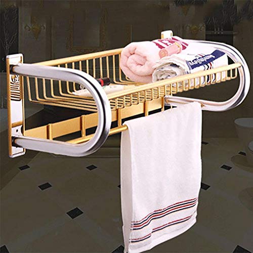 MJK Portasciugamani, Hardware Muro Bagno Alluminio Bagno Grande ciondolo a forma di U Scaffali per hotel Portasciugamani da bagno Portasciugamani Portasciugamani di carta