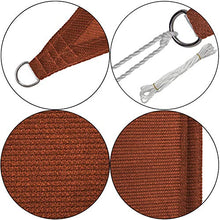 BB Sport Tenda Velo Sole 5m x 6m Terracotta Vela Sole Ombreggiante HDPE Protezione Solare UV 90% Parasole Giardino Esterni