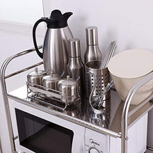 LYM &ripiano di stoccaggio Moda Spesa, Cucina Rack Forno a microonde Quattro Livelli di Bagagli da Bagno Ufficio Organizzatori Scaffale di Finitura