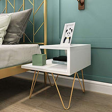 Comodini Comodino in Legno Tavolo Nordic Creativo in Ferro battuto Ins Vento Governo di immagazzinaggio Camera Semplice Divano Moderno Tavolino Comodini Camera
