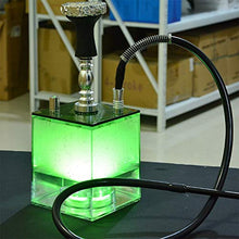 GSYH Shisha Acrilico, 33CM Arabo Narghilè Bar Set Tubo con Fumo Luce Tubo di Acqua per Il Partito Family Dining