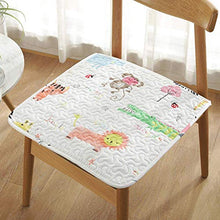 XHNXHN 4 Pezzi Cuscini per sedie da Pranzo Cuscino per sedie da Cucina Cuscino Antiscivolo per Ufficio Invernale ed Estivo Cuscini per sedie Computer B 40x40 cm (16x16 Pollici) * 4