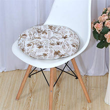 MELAG Cuscini per sedie Cuscino Coprisedia Morbido 6 Cuscini per Seduta 40x40cm,45x45cm Cuscini per sedie per Interni ed Esterni - Decorazione di mobili da Giardino Cuscini per sedie (Rotondi)