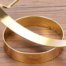 Semplicità Elegante Forma Dell'Anello Domestico Vino Dorato Portabottiglie Bottiglia Di Vino Desktop Creativo Portico Bar Stand Decorazione Decorazioni Europee Regalo Bello Ed Elegante, HJJ