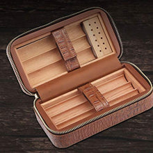 ZLMMY Cigar Humidor Cigar Box di stoccaggio - Versatile, Forte Portare-Resistente e sigillato, Molto Adatto for la Corsa