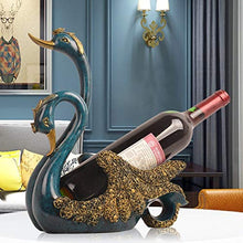 LXH-SH Cremagliera del Vino cremagliera Nana Vino Europeo Swan cremagliera del Vino Decorazioni Vino della casa Creativa Armadio TV Ornamenti pratici di Nozze Regali di Nozze scaffali Vino contatore