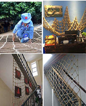 Protective net decoration / Ristorante Bar decorazione del soffitto netto corda della canapa netto Camion Cargo Trailer reti di sicurezza Net Balcone anticaduta recinto Climbing Rope Net Net bambini n