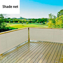 FREEDOH Copertura per Schermo Privacy Balcone Rete Protezione Solare per Balcone Copertura per Parasole Resistente alle Intemperie per Veranda Esterno Cortile Giardino Patio,Grigio,0.9 * 5M