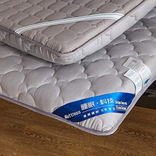 HKX Tappetino Addensato, Materasso per dormitori Studenteschi Materassino per Letto Futon Copridivano Chiaro 180x200 cm (71x79 Pollici)