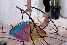 HongTeng Divani Rainbow Color Lazy Sofa Rattan Sedia Camera da Letto Soggiorno Balcone Confortevole Moda Seduta Sgabello Grande Tromba