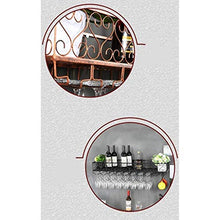 LWW Wine Rack, supporto di vetro di vino/appeso a parete/creativo Ferro Battuto Wall Hanging Cup Holder Rack Wine Glass,150 35 cm *
