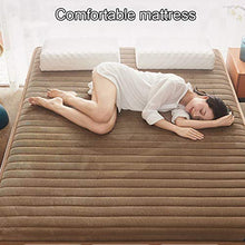 QXTT Materasso Letto Futon Matrimoniale E Singolo Pieghevole E Arrotolabile Materassi da Terra Alto Futon Trapuntato Salvaspazio per Campeggio Balconi Picnic,Grey-150 * 200cm