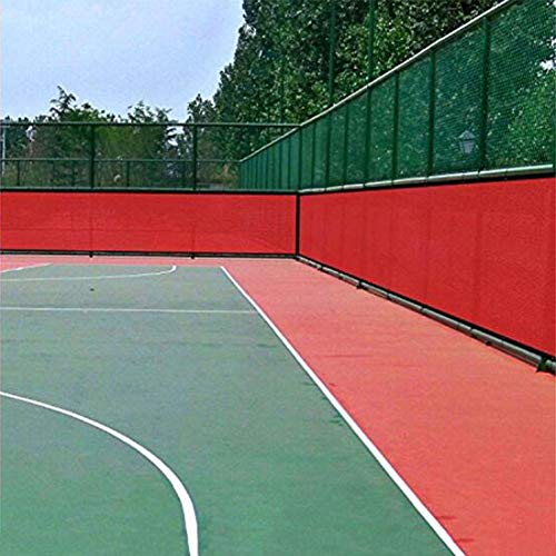 LIUNA Frangivista per Balcone Paravento Resistente alle Intemperie Protezione UV Antracite(Size:1.1x2m,Color:Rosso)