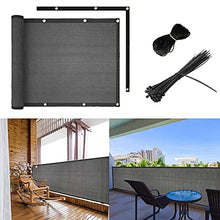 Shsyue®2017 balcone della Privacy witterungsbestaendige balcone della umspannung in antracite 500 x 90cm