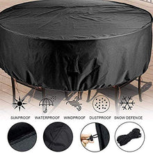 N / A Giardino Copertura di mobili, Impermeabile Strato Anti-UV di Giardino, Antivento Copertura di mobili Panno 420D Oxford Heavy Duty Rattan, utilizzato per la prevenzione di tavoli e sedie d.