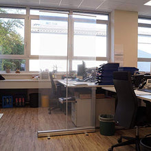 WLHER Striscione a Rullo Trasparente per starnuti da Pavimento, Protezione da starnuti, Protezione Contro germi, Schermo Trasparente 800 mm x 2000 mm