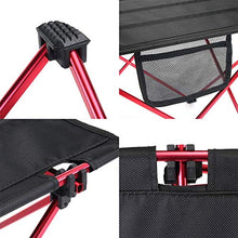 jiaju Tavoli da Picnic Tavolo Pieghevole, Tavolo Pieghevole Portatile Camping Mobilia da Esterno Computer Bed Tavolo da Picnic Scrivania in Lega di Alluminio Ultra Light Pieghevole (Size : Small)