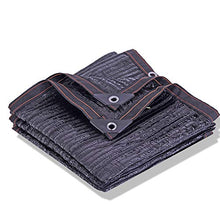 Rete ombreggiante Panno Ombreggiante Nero con Anelli di Protezione al 95% UV per Coperture per Piscine, Serra, Fienile Canile (Size : 4x6M)