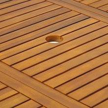 Deuba Tavolo e Sedie da Giardino Boston 6+1 Legno Set da Pranzo Esterni Terrazzo Arredo Balcone