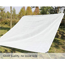Panno ombreggiante Bianco, Rete da Ombra A Effetto Serra per Serre del 90%, Telo A Paralume con ANSE di Rinforzo per Piante da Giardino, 130 G/M² (Size : 1×2m)