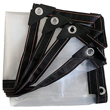 SHIJINHAO Telo Impermeabile Esterno,Telo Impermeabile Esterno,Telo Di Tela Trasparente In Tela Cerata Di Vetro, Telo Di Copertura Trasparente Impermeabile Resistente Materiale Spesso, Ottimo Per Tenda