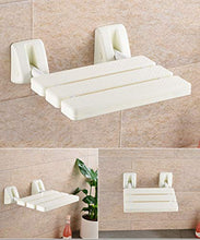 MKJYDM Sedile da Bagno Pieghevole Senza Barriere di Sicurezza for disabili Sgabello da Parete for Anziani Sgabello da Bagno Sgabello da Doccia Antiscivolo Sgabello da Bagno