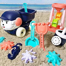 Congci Set di Giocattoli da Spiaggia per Bambini, Set di Giocattoli da Spiaggia per Bambini, Set di Attrezzi da Spiaggia da 6 Pezzi Giocattoli di Sabbia Divertimento per Bambini Strumenti da Spiaggia