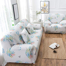 NAttnJf Durevole Portatile Gatto Flamingo Leaf Star Divano Wrap Copertura Completa Elastico Copri Divano Slipover Decor, Poliestere, 8#, Doppelsitz