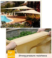 Vele parasole LQ Canopy - Patio Sun Shades - Triangolo, permeabile Tessuto, Super Resistente, più Spesso, Shelter, for Outdoor Patio Giardino di casa, Tenda Copertura in Tessuto