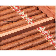 YUTRD ZCJUX Cedar Cigar Humidor - Portable Pine Cigar Cabinet Grande capacità a Due Cigar Humidor