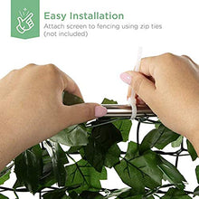 QFLY paravento da esternoRecinzione Artificiale per paravento per Esterni con edera Decorativa da Parete, Incluso Giardino con Cerniera o recinzioni a terrazze