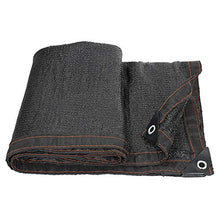 Telo Ombreggiante, Panno for Parasole Perfetto con Gommini di Protezione - Copertura in Maglia Nera UV 70% for Serra, fienile, Cuccia, pergola o Piscina (Size : 3m x 6m)