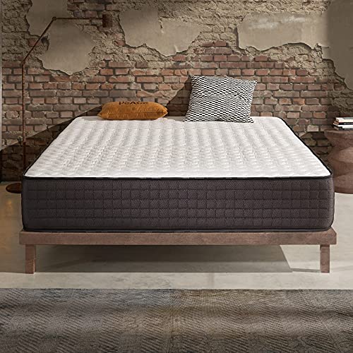 Naturalex | Titanium | Materasso 30 cm Memory e Lattice Piazza e Mezza 140x200 cm | Multi Densità e Particelle Attive in Titanio | Autoregolazione Punti di Pressione | Struttura Antiaffossamento