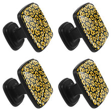 Fiore d'oro funky 4 PCS Pomelli per Porta, Pomolo per Mobile, Pomelli per Mobili con Viti, Maniglia per Armadietto, Pomelli per Porta, Pomelli per Cassetti per Porta, Armadio, Cassetto e Credenza