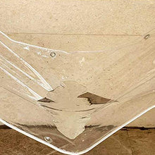 LXHONG Tela Cerata in PVC con Anello di Tenuta, Copertura di qualità Premium con Occhielli, Panno da Giardino per Coperture per Piante 450 Gr，Personalizzabile (Color : Chiaro, Size : 4x8m)