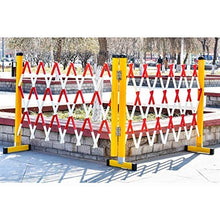 Portatile Sistema Di Barriera Al Traffico, Blocco Stradale Estensibile, Recinzione FRP, Isolamento Peso Leggero Facile Da Spostare Per La Scuola Materna, Il Centro Commerciale