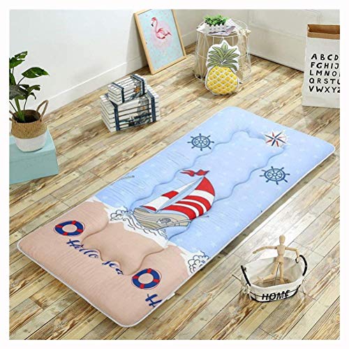 Materasso Giapponese Tatami Futon, Pieghevole Roll Up Traspirante Materasso Estremamente Confortevole Per Dormitori Doppi Guest Hotel,C-150 x 200 cm