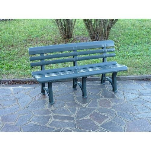 BICA 89.5 Olimpia Panchina, Verde, 150x53x77 cm, 150x53x72 cm