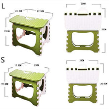 KOLOSM Sgabello Pieghevole da Bagno Sgabello Pieghevole Steso Stepy Duty Duty Duty Plastice Sedia Pieghevole Plastice Apre Facile con Un Flip per la Cucina all'aperto Bagno Camera da Letto