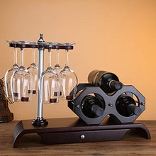 Porta Vino Rack Controsoffitto Vino,Supporto da Tavolo di Legno Vino,Bottiglia Indipendente Acqua E Vino Rack di Stoccaggio Organizzatore for Piani Cucina,Bar,Wine Cellar,Gabinetto