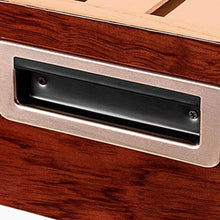 ZYING Umidificatore con umidificatore e igrometro - Viaggi Portatile Pino Grande capacità a Due Cigar Cabinet